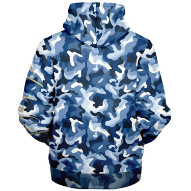 Chokefish™ Microfleece Zip-Up Hoodie Camouflage-005B